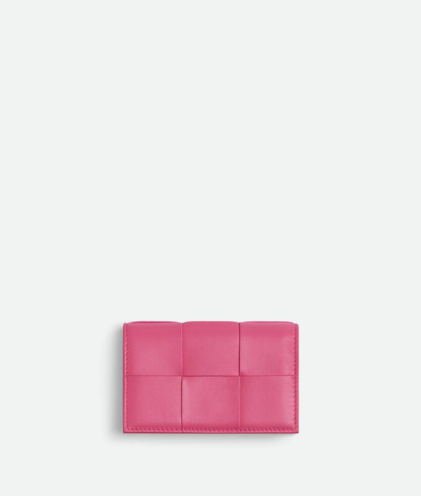 Bottega Veneta Leather Maxi Intrecciato Card Holder