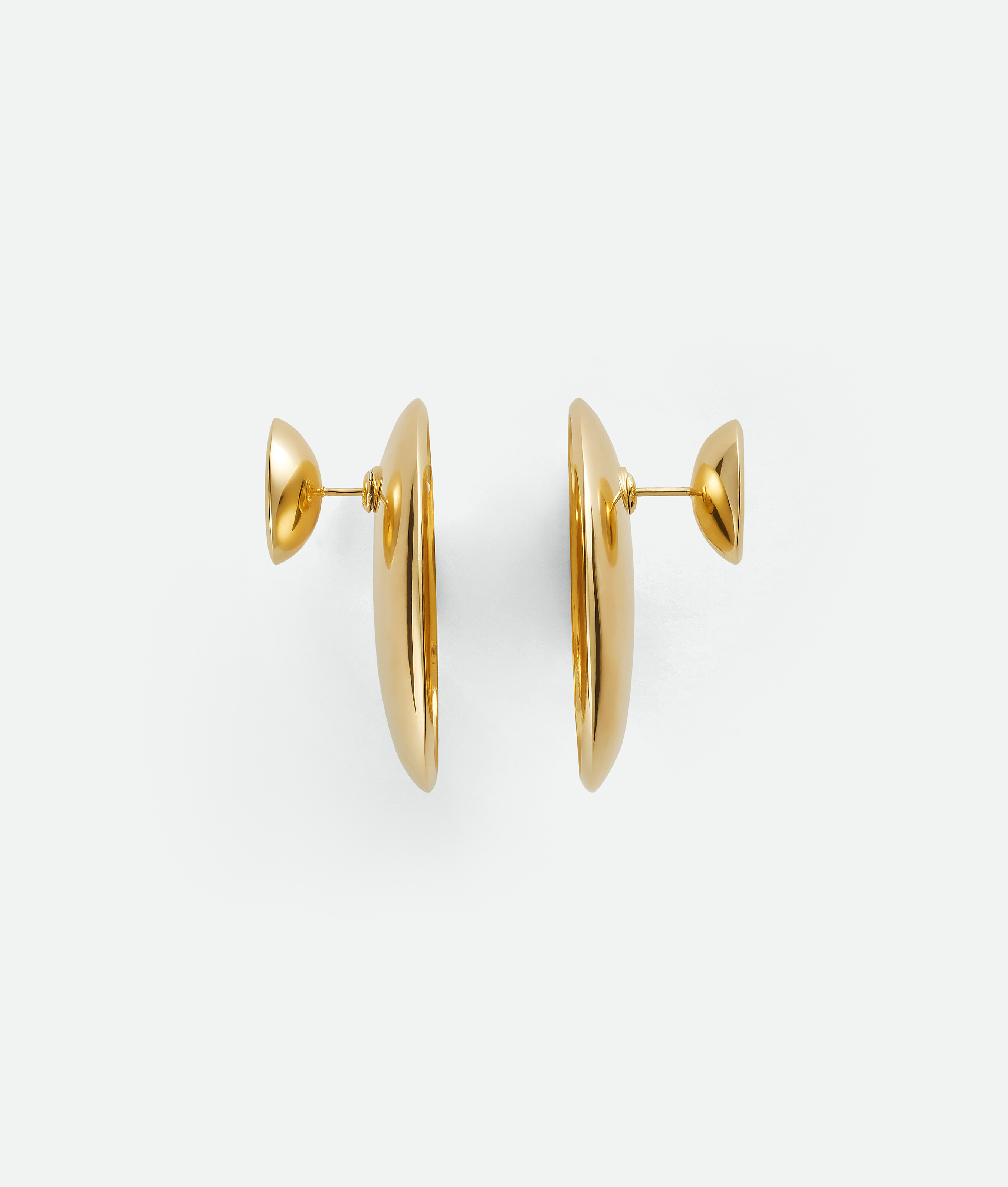 BOTTEGA VENETA LARGE CONCAVE EARRINGS