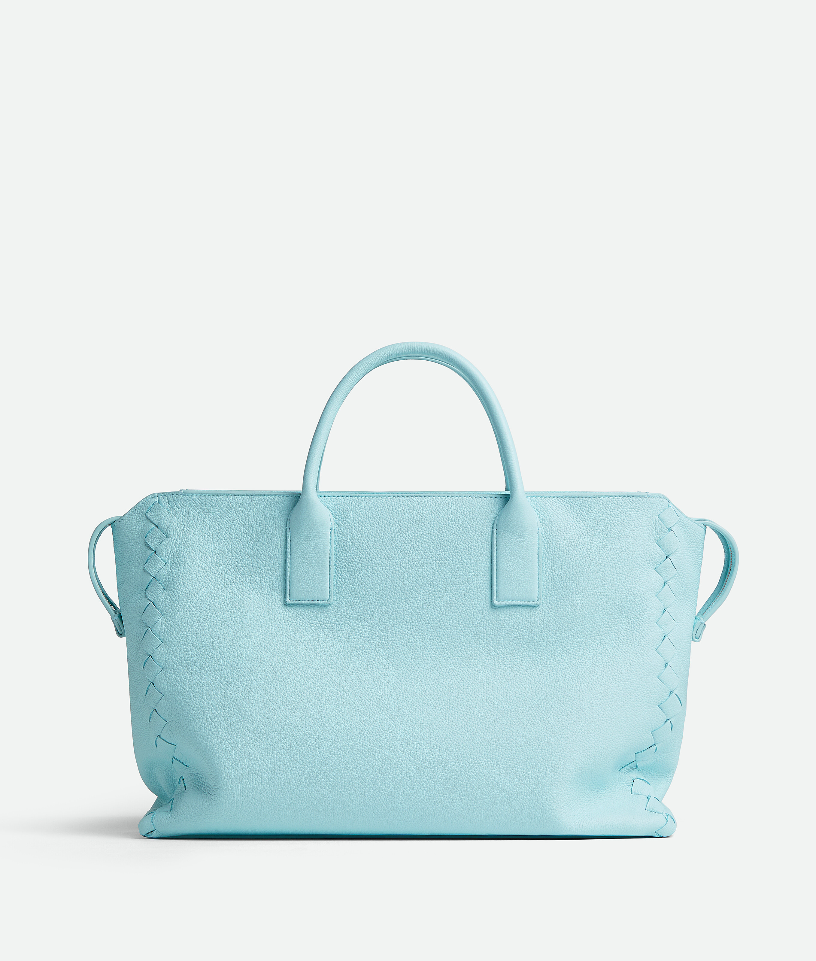 Bottega Veneta Interview Briefcase - Pale Blue - Man