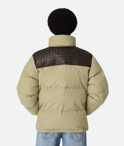 Frosted Poplin Puffer Jacket