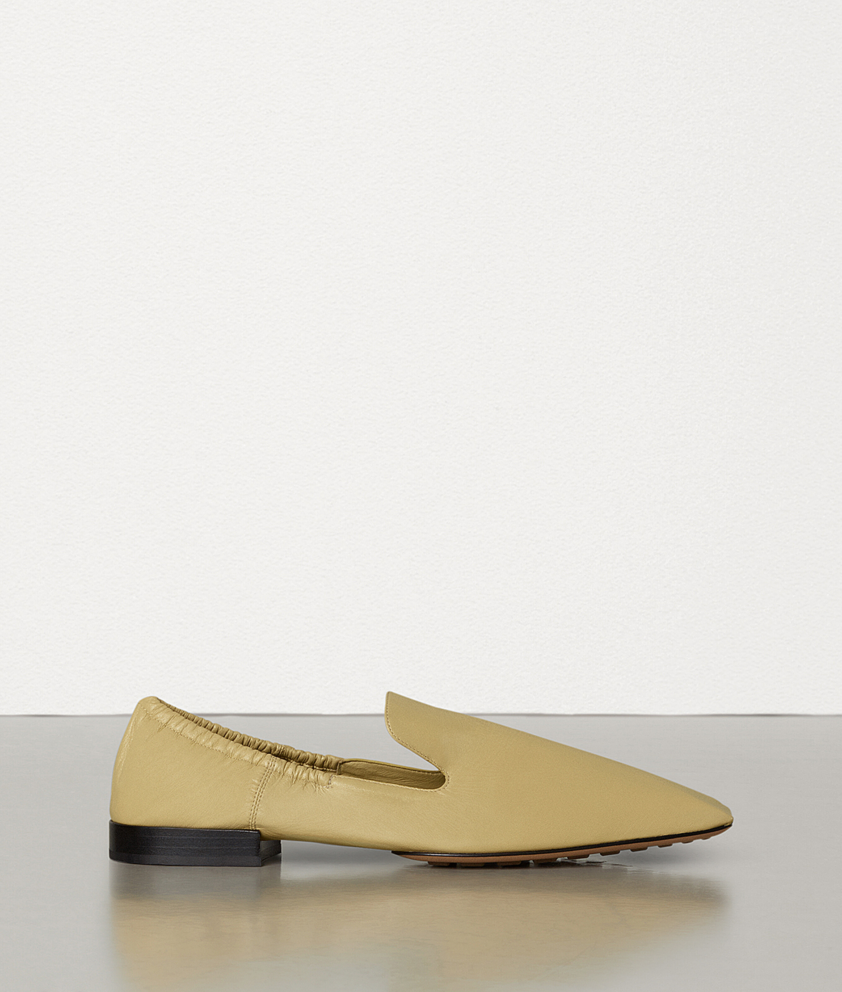 bottega veneta slippers gold
