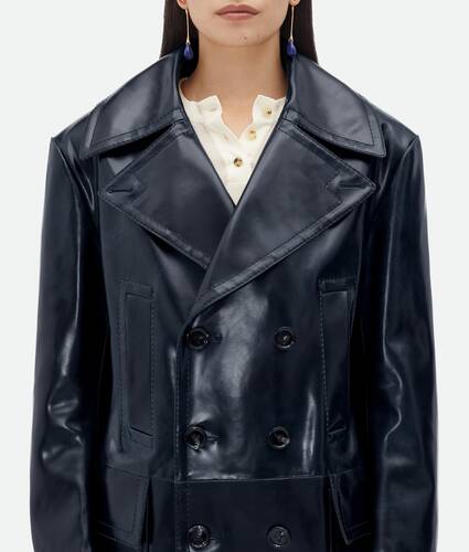 Leather Short Coat