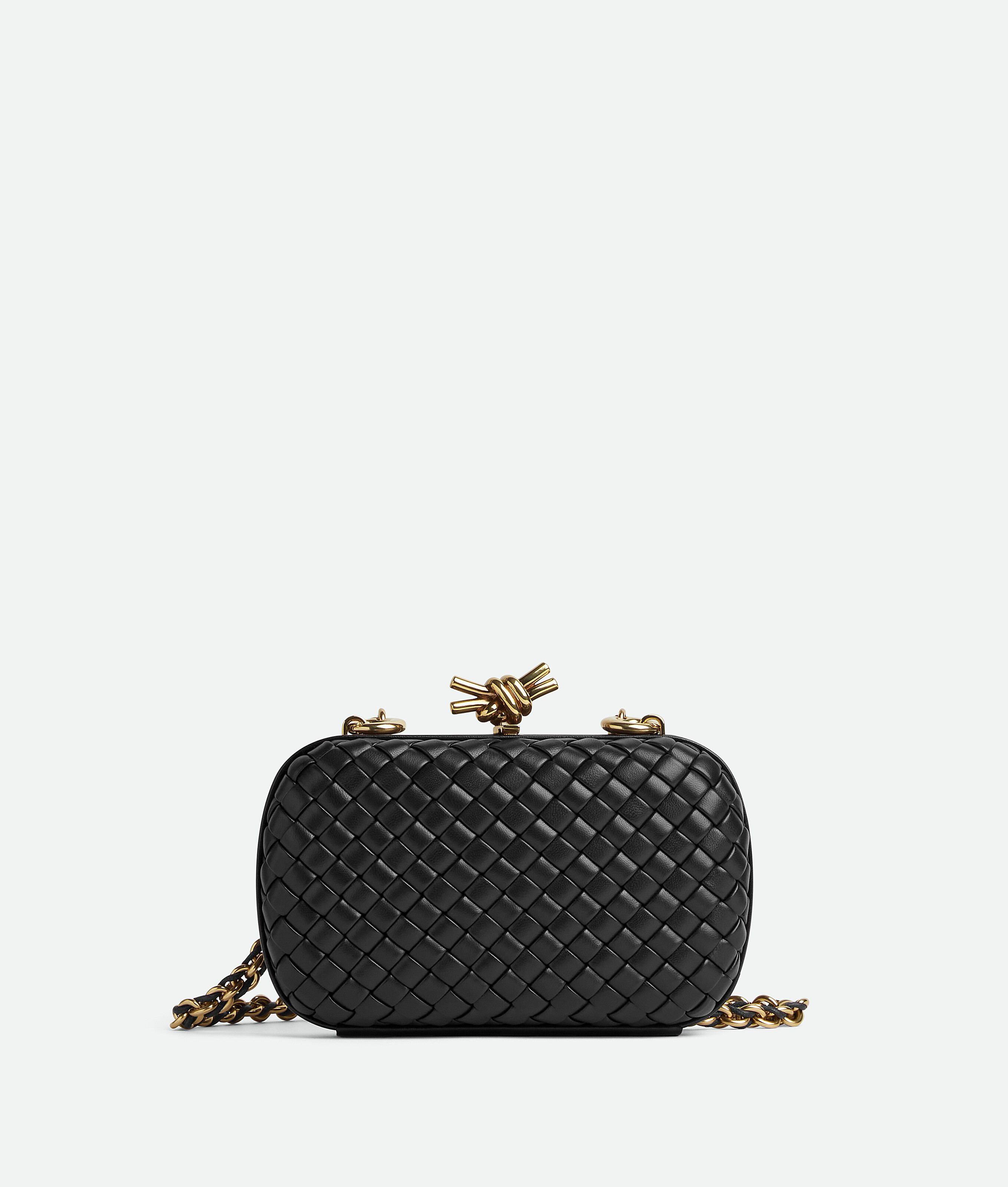 Women's Knot Chain in Black Bottega Veneta NO