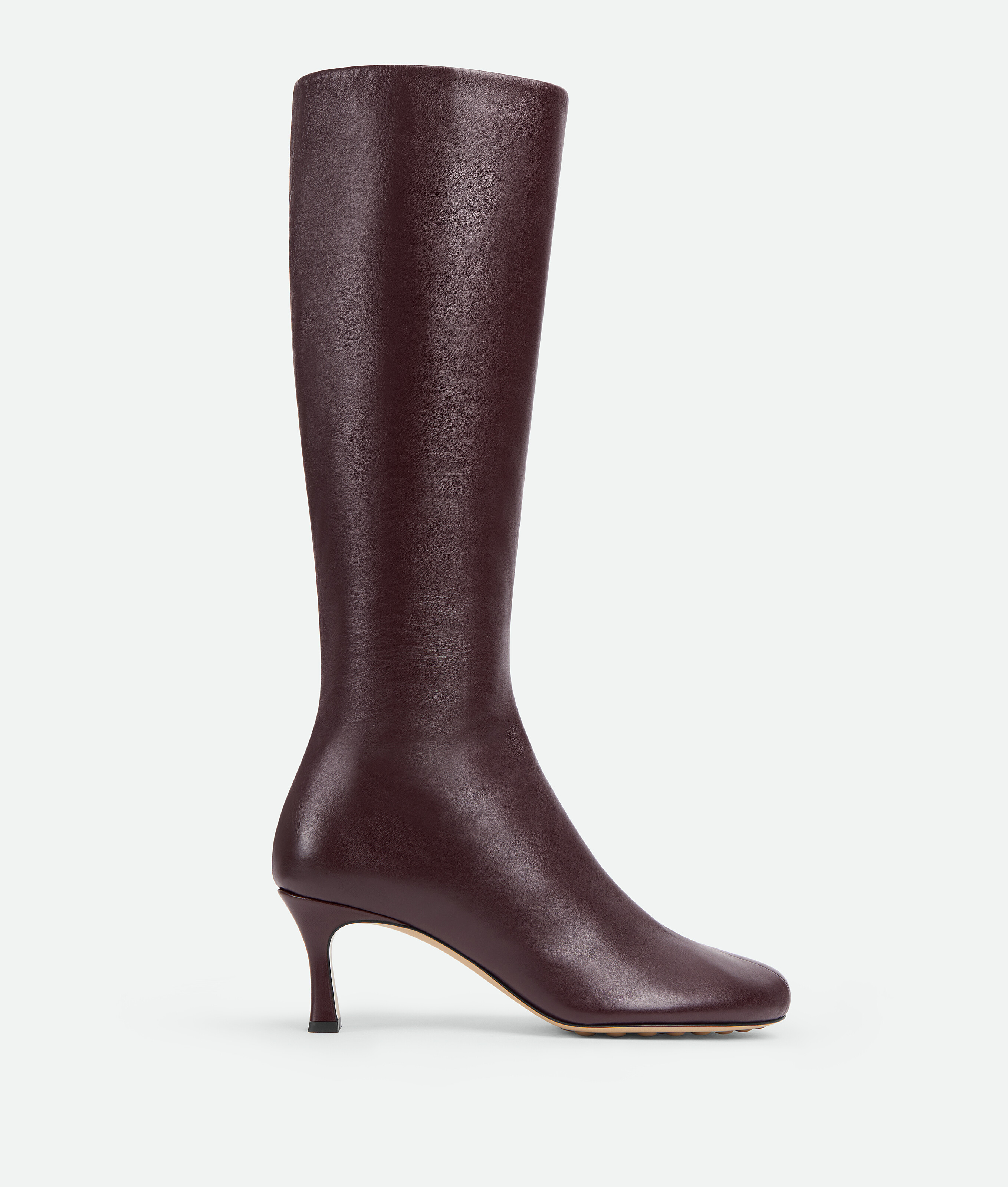 Bottega Veneta Lagoon Nappa Leather Knee-high Boots In Multi