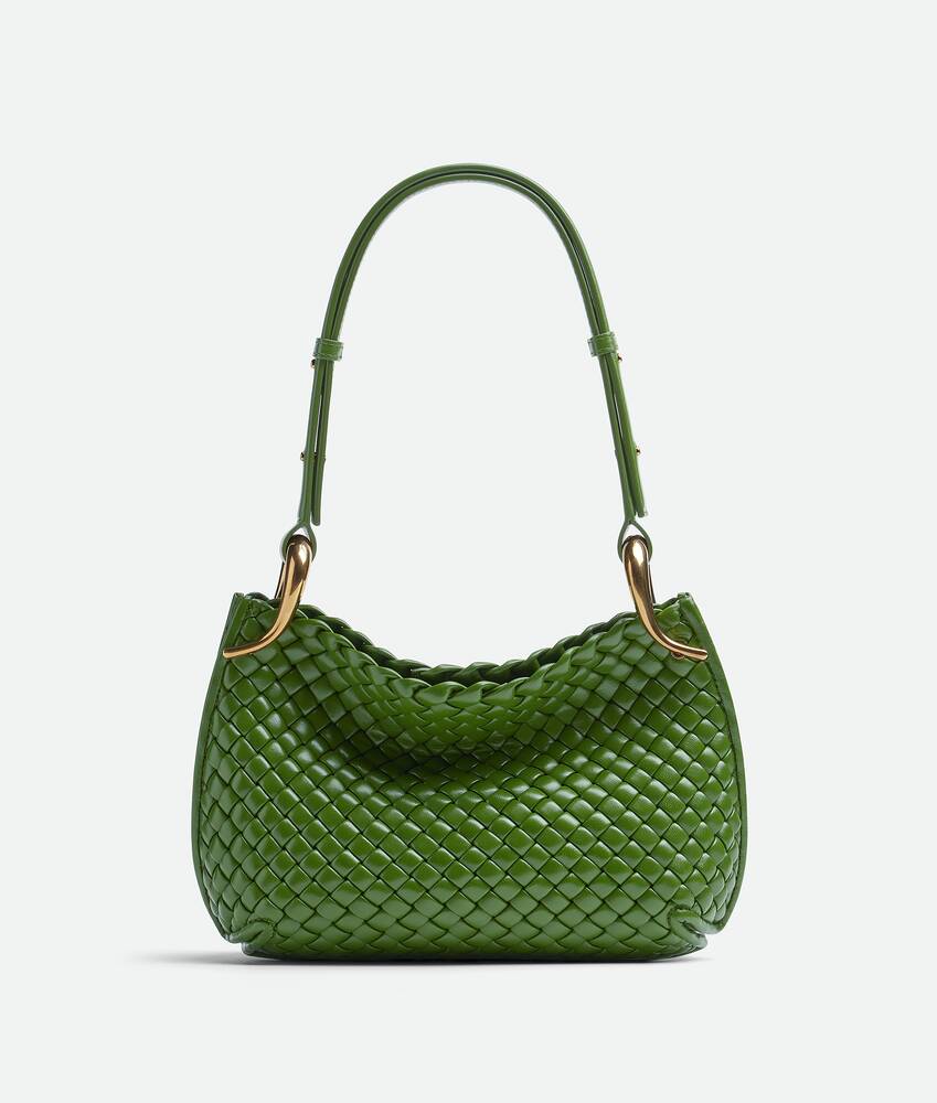 Bottega Veneta Shoulder Bags Knot Women Leather Green Avocado