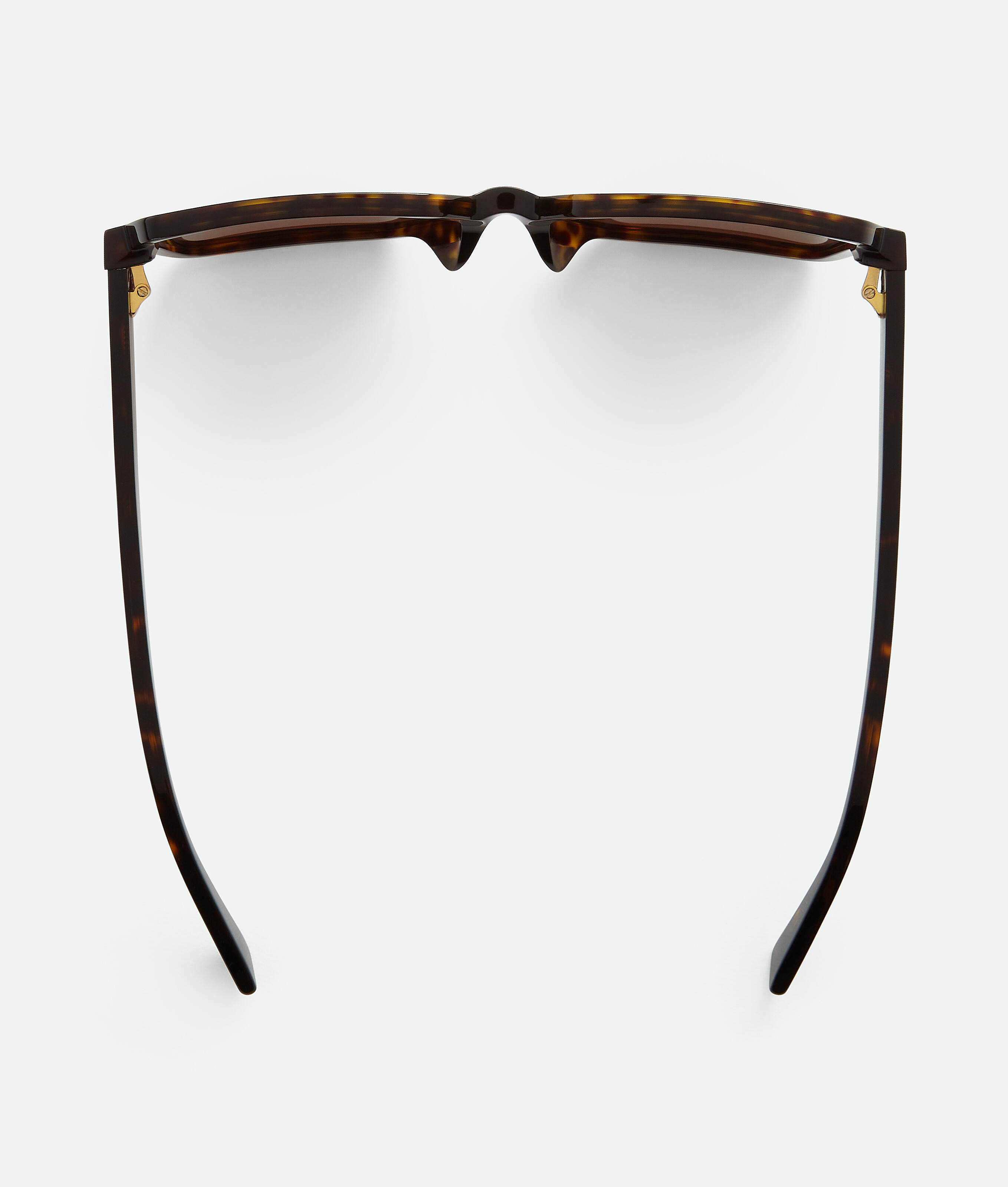 Bottega Veneta Quadratische Soft Sonnenbrille In Havana/brown