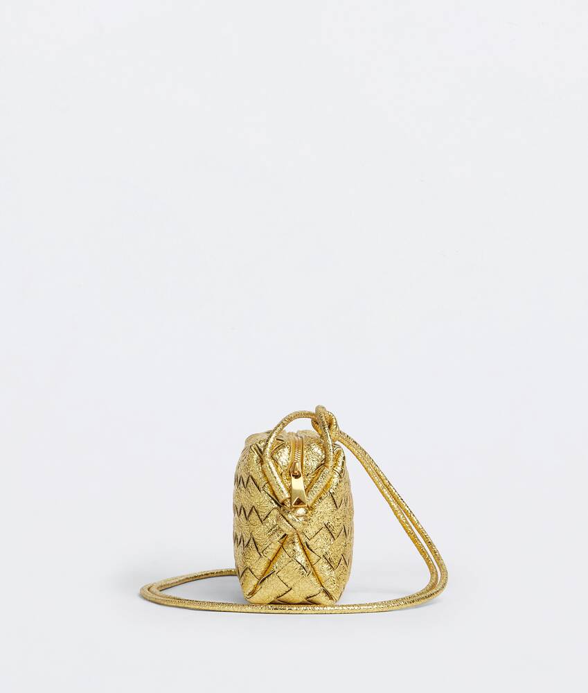 Mini Camera Loop Bag with Gold Knots