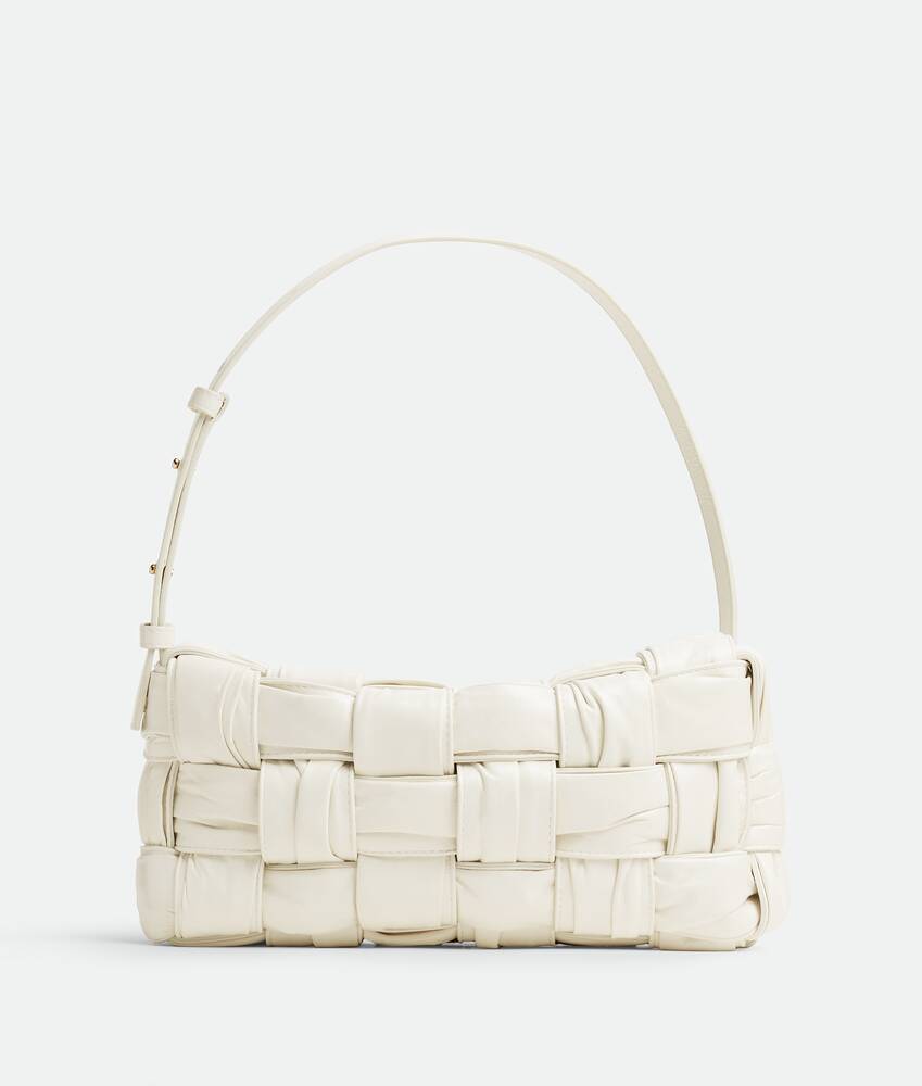 Bottega Veneta® Brick Cassette in White. Shop online now.