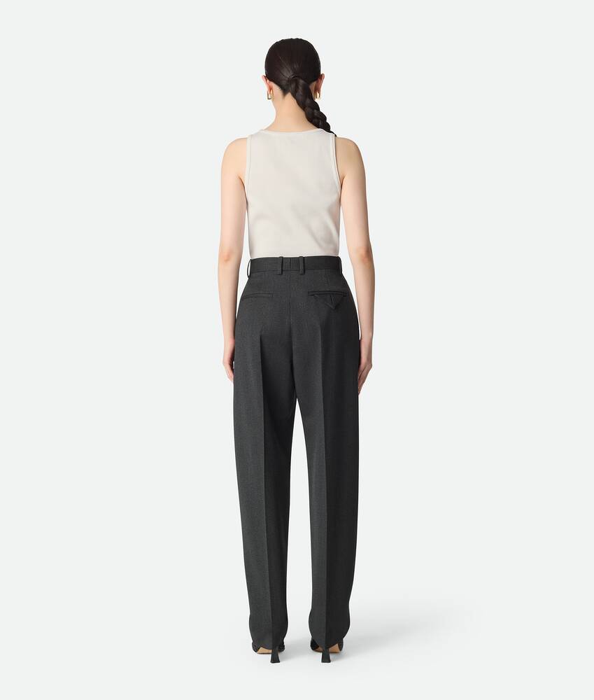 Display a large version of the product image 3 - Mouline Wool Twill Pants