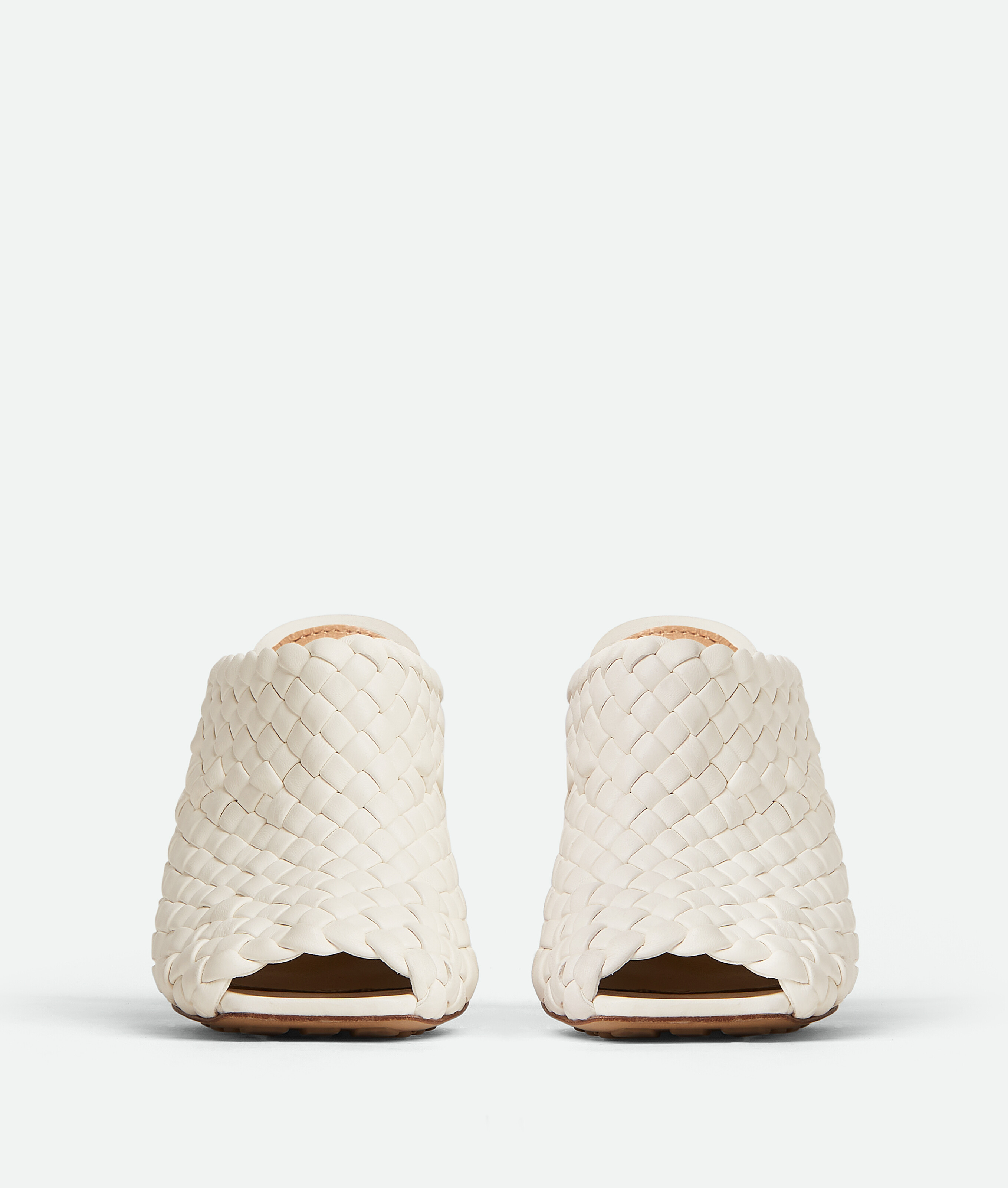 Shop Bottega Veneta Canalazzo Mule In White