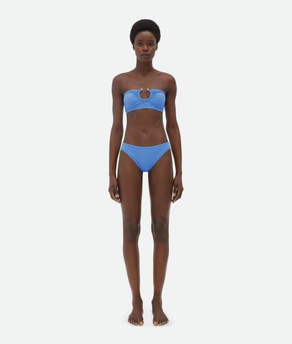 Visualizza una versione più grande dell’immagine del prodotto 1 - Bikini in nylon stretch con anello Knot