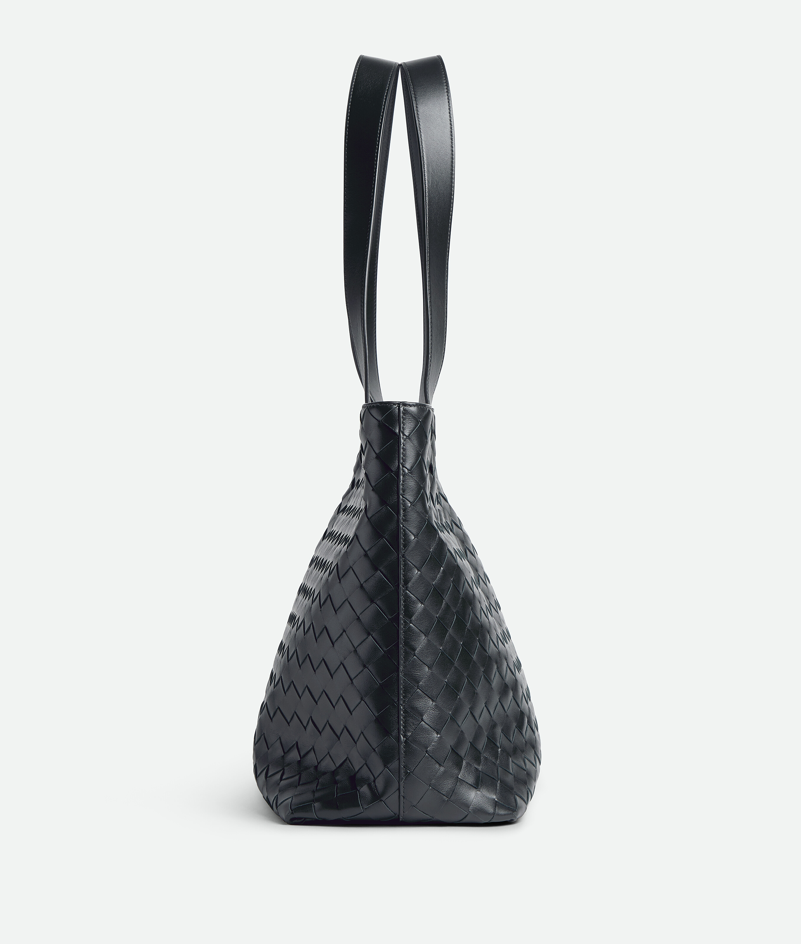 Bottega Veneta Small Intrecciato Zipped Tote