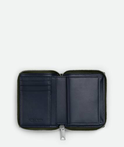 Cassette N/S Compact Zip Around Wallet With Coin Purse