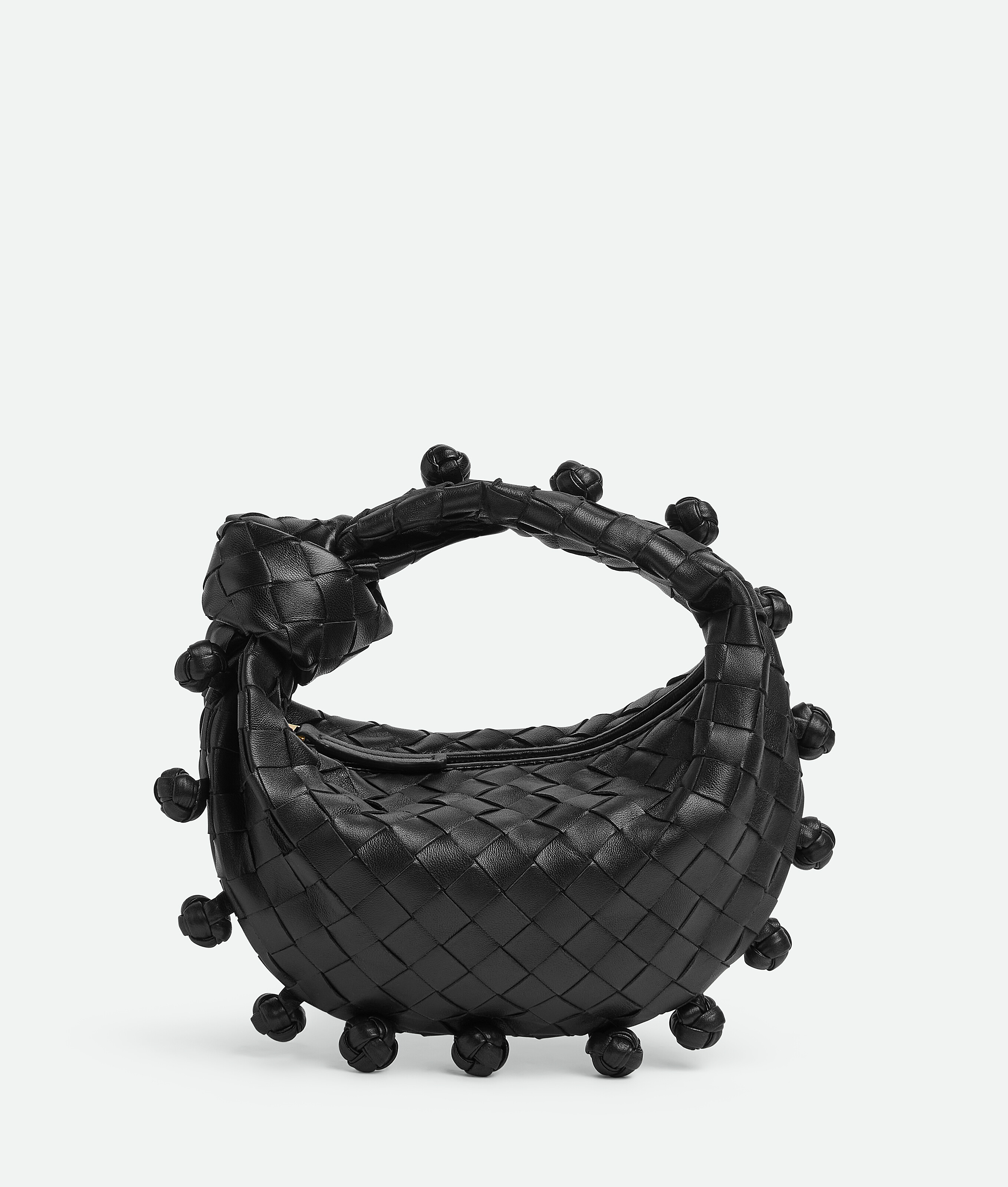 Shop Bottega Veneta Mini Jodie In Black