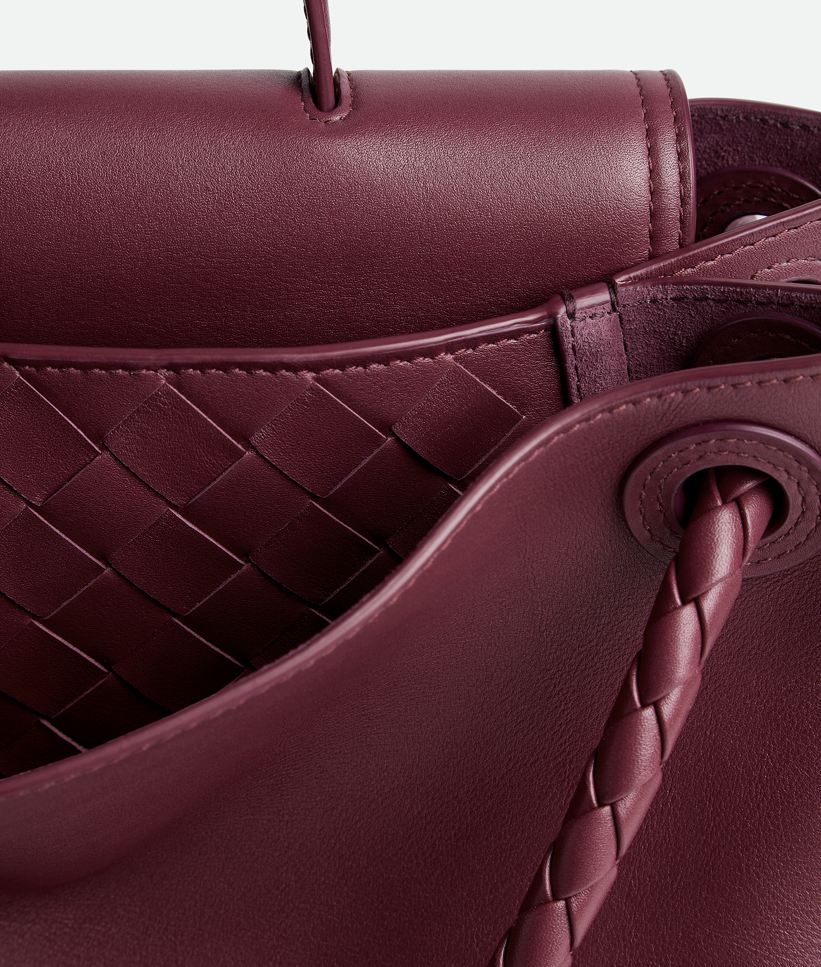 Bottega Veneta Ciao Ciao Medium Leather Tote Bag In Barolo