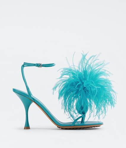 Women S Feather Dot In Turquoise Bottega Veneta Us