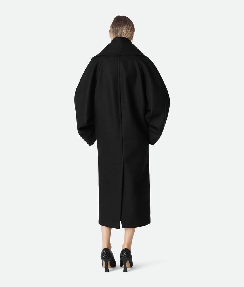 Display a large version of the product image 3 - Stretch Wool Long Coat