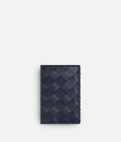 Intrecciato Flap Card Case