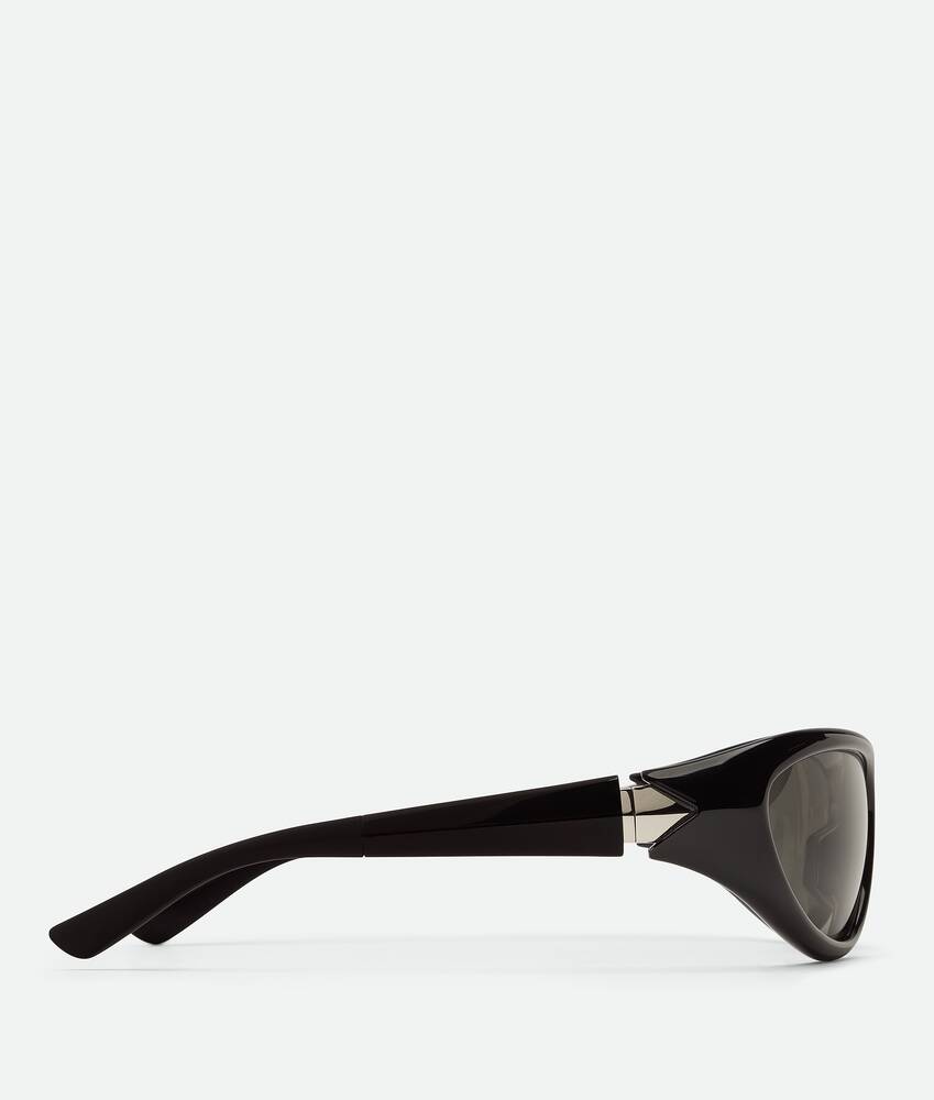 Display a large version of the product image 3 - Curve Sporty Cat Eye Injected Acetate Sunglasses