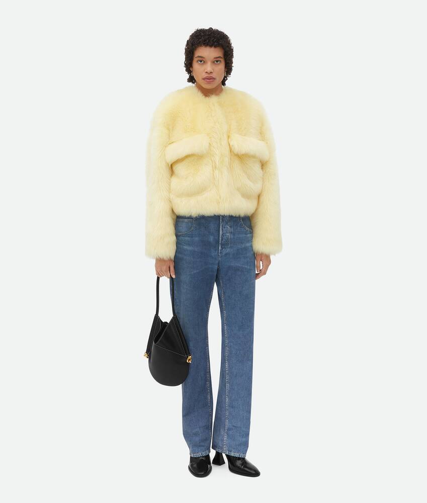 Display a large version of the product image 1 - Toscana Shearling Cropped Blouson