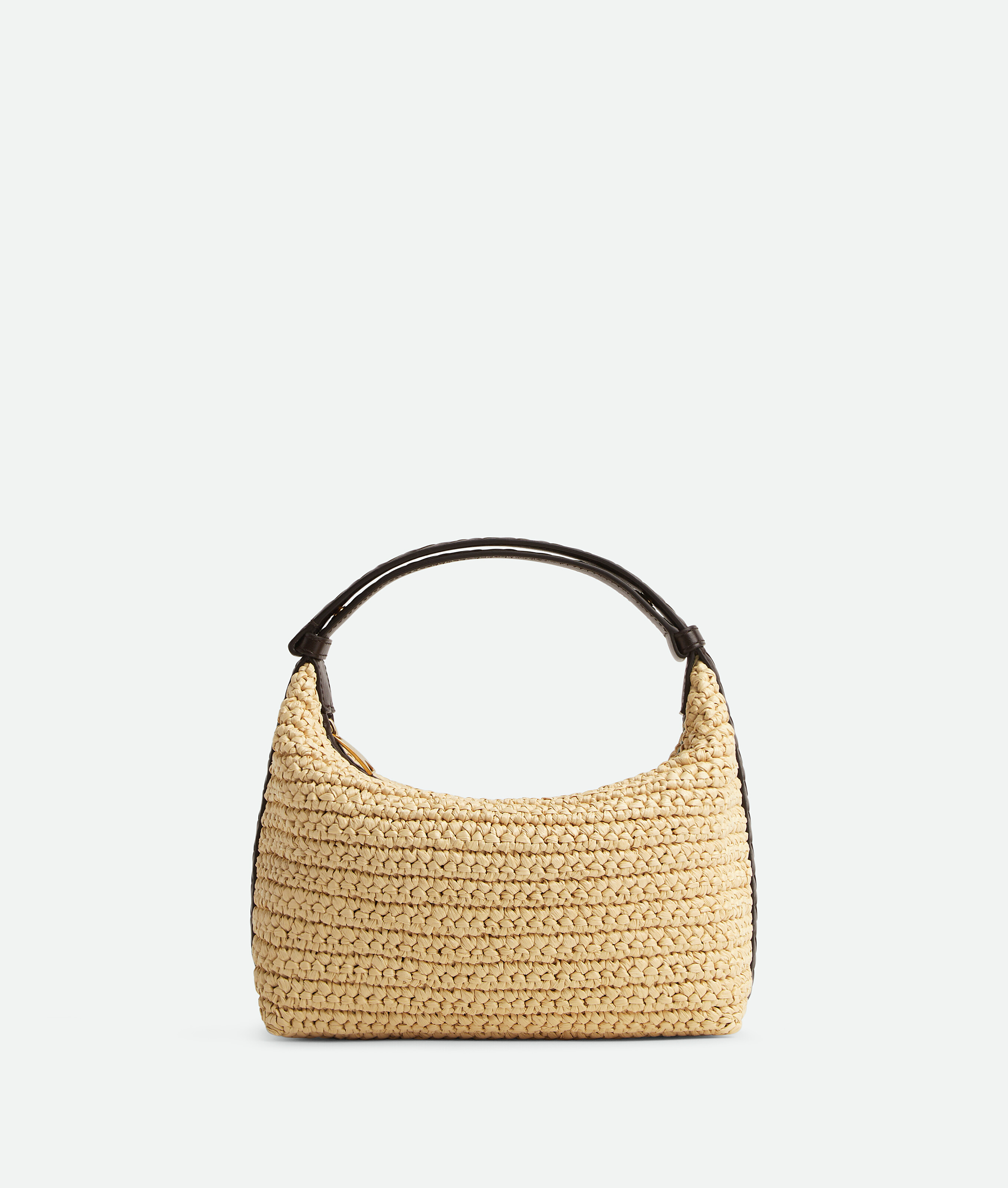 Bottega Veneta Wallace Mini Shoulder Bag In Natural Fondant