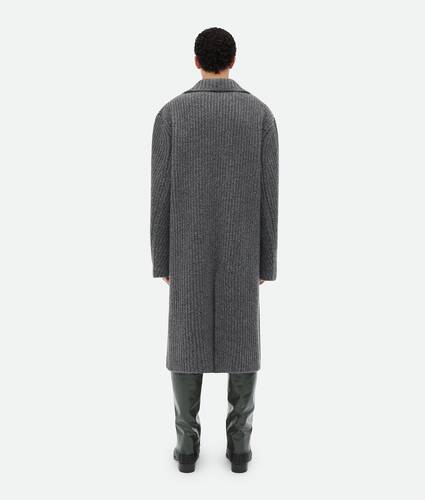 Felted Wool Knitted Coat