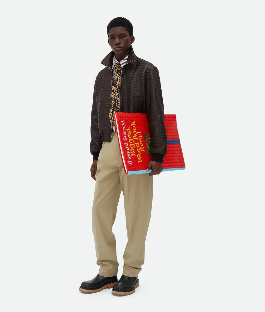 Blouson en cuir Intrecciato in FONDANT Bottega Veneta® FR