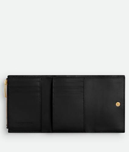 Intrecciato Tri-Fold Wallet