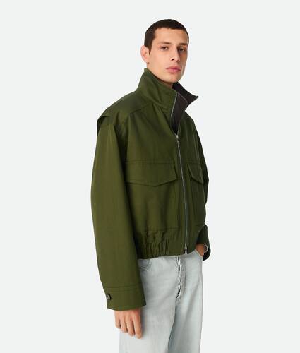 Blouson en sergé de coton