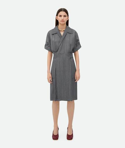 Viscose And Silk Dress