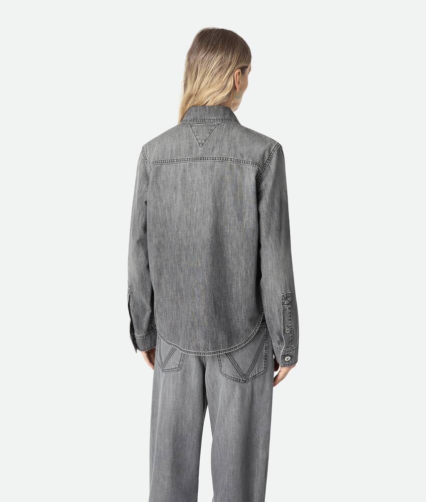 Display a large version of the product image 3 - Black Denim Shirt