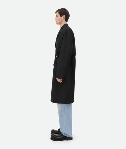 Technical Nylon Packable Trench Coat