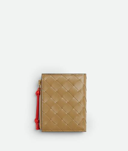 Intrecciato Small Bi-Fold Wallet