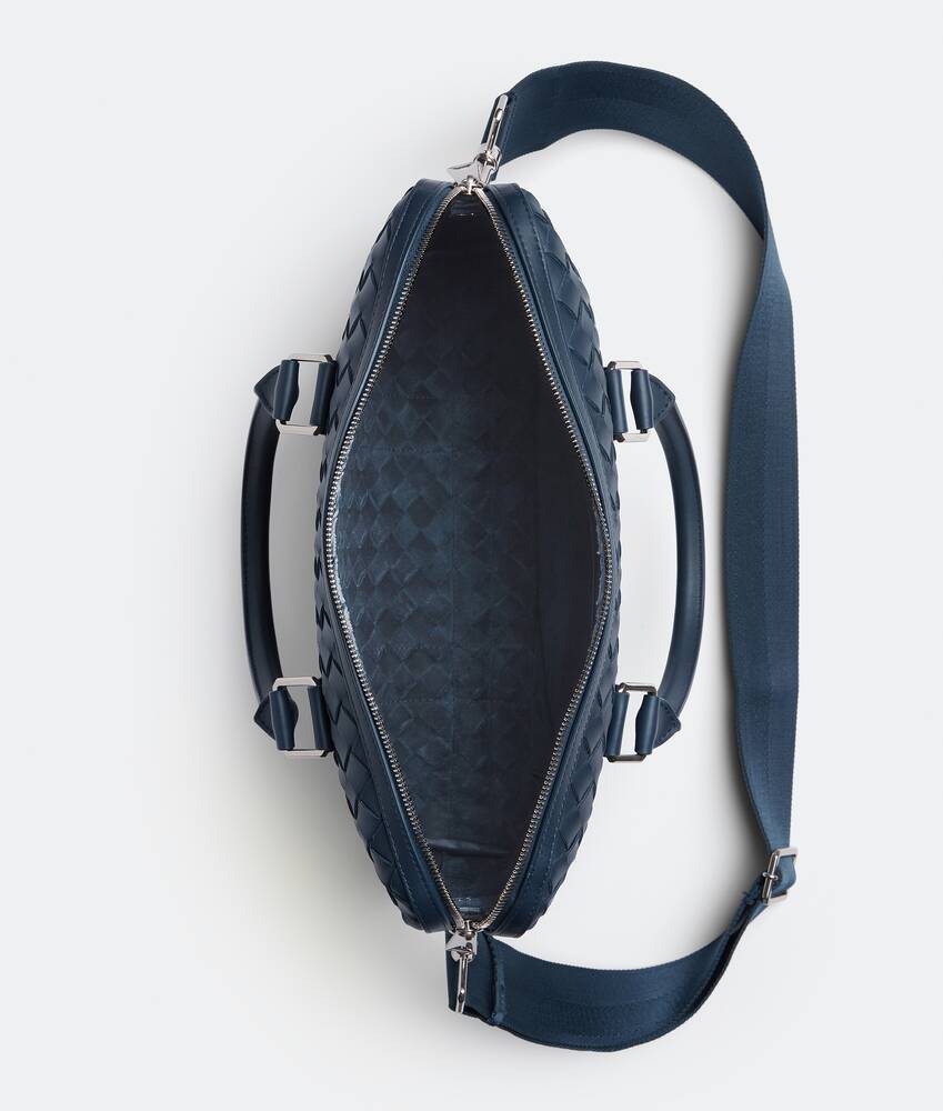 Display a large version of the product image 3 - ES - Slim Intrecciato Briefcase