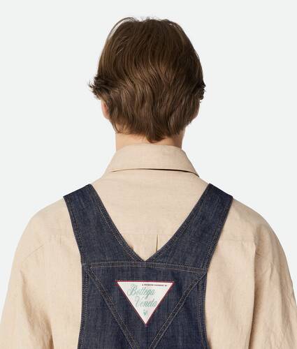 Rinsed Indigo Denim Jumpsuit
