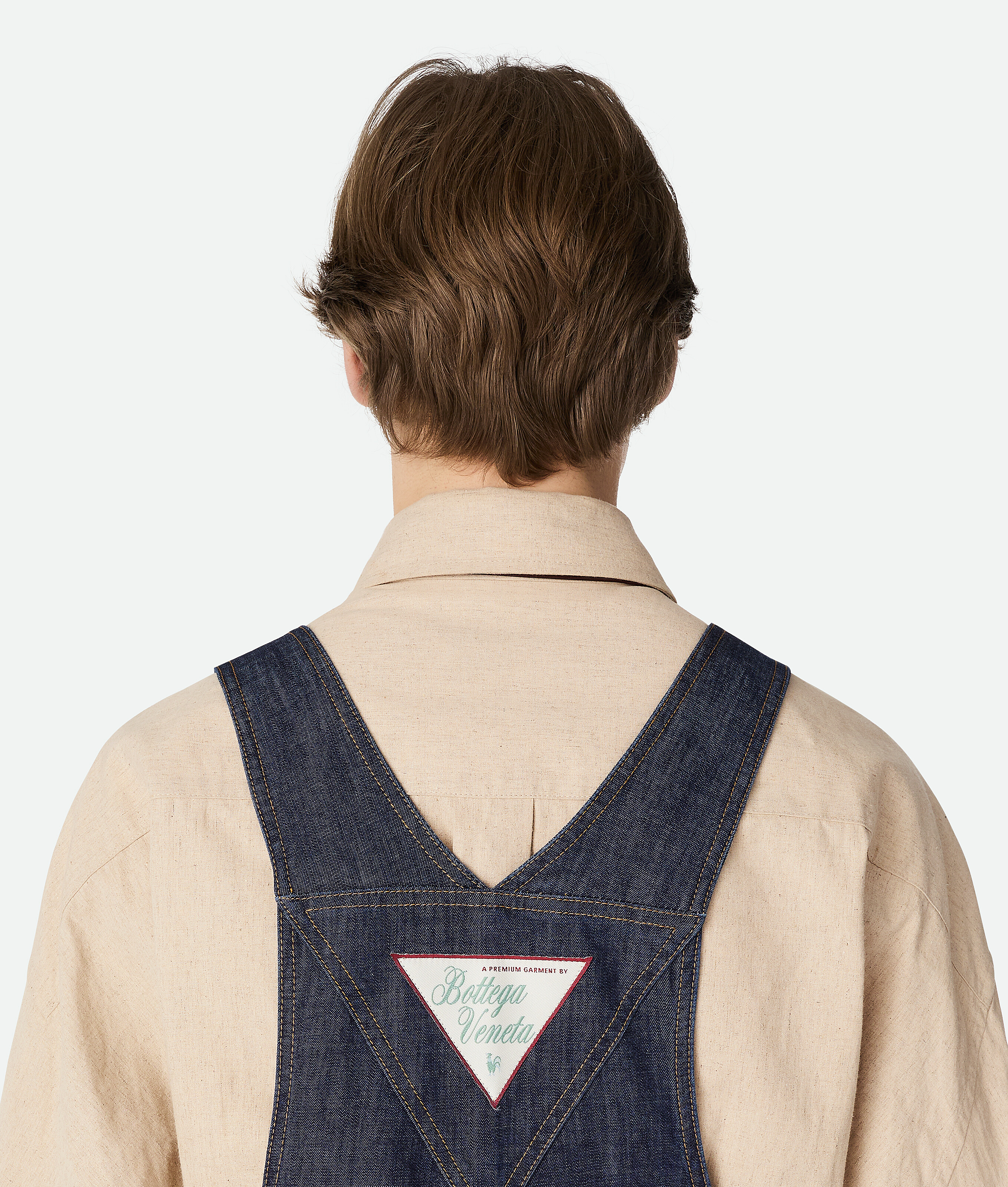 Bottega Veneta Jumpsuit Aus Denim Mit Indigo-waschung