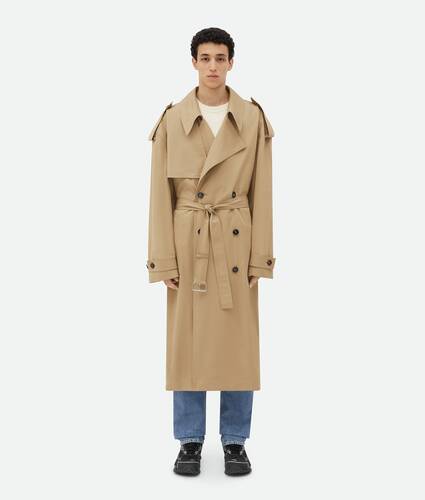 Display a large version of the product image 1 - Cotton Trench Coat