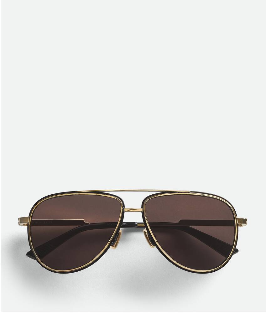 Display a large version of the product image 1 - Rim Aviator Sunglasses