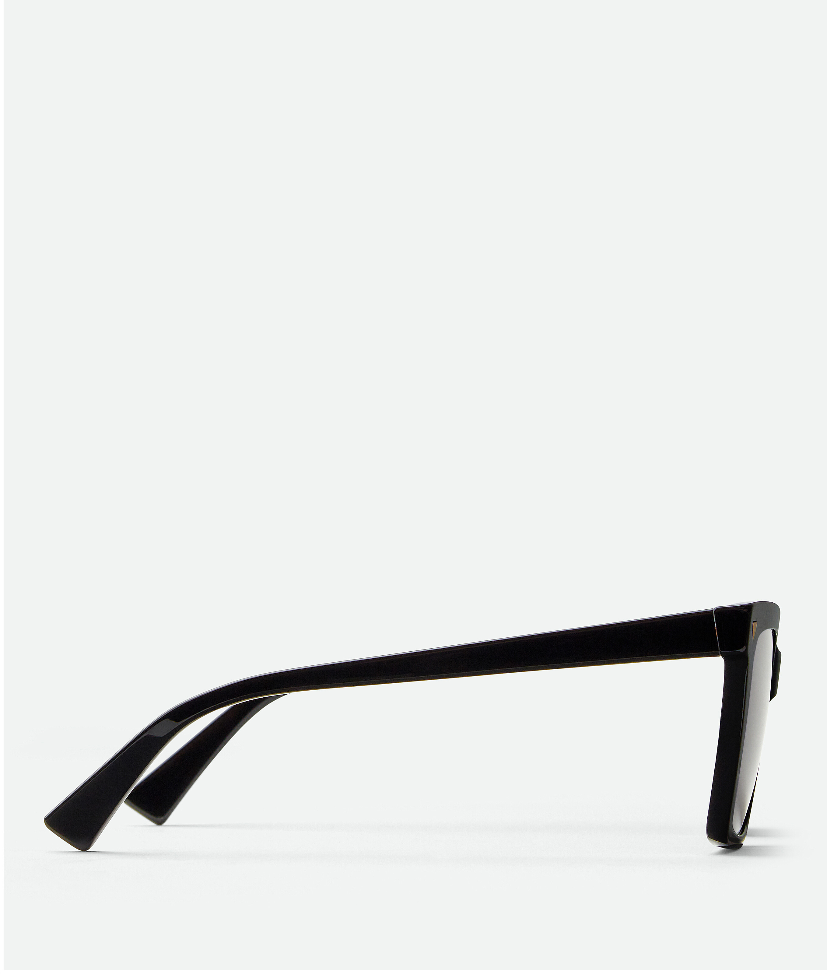 Shop Bottega Veneta Soft Recycled Acetate Square Sunglasses In Black