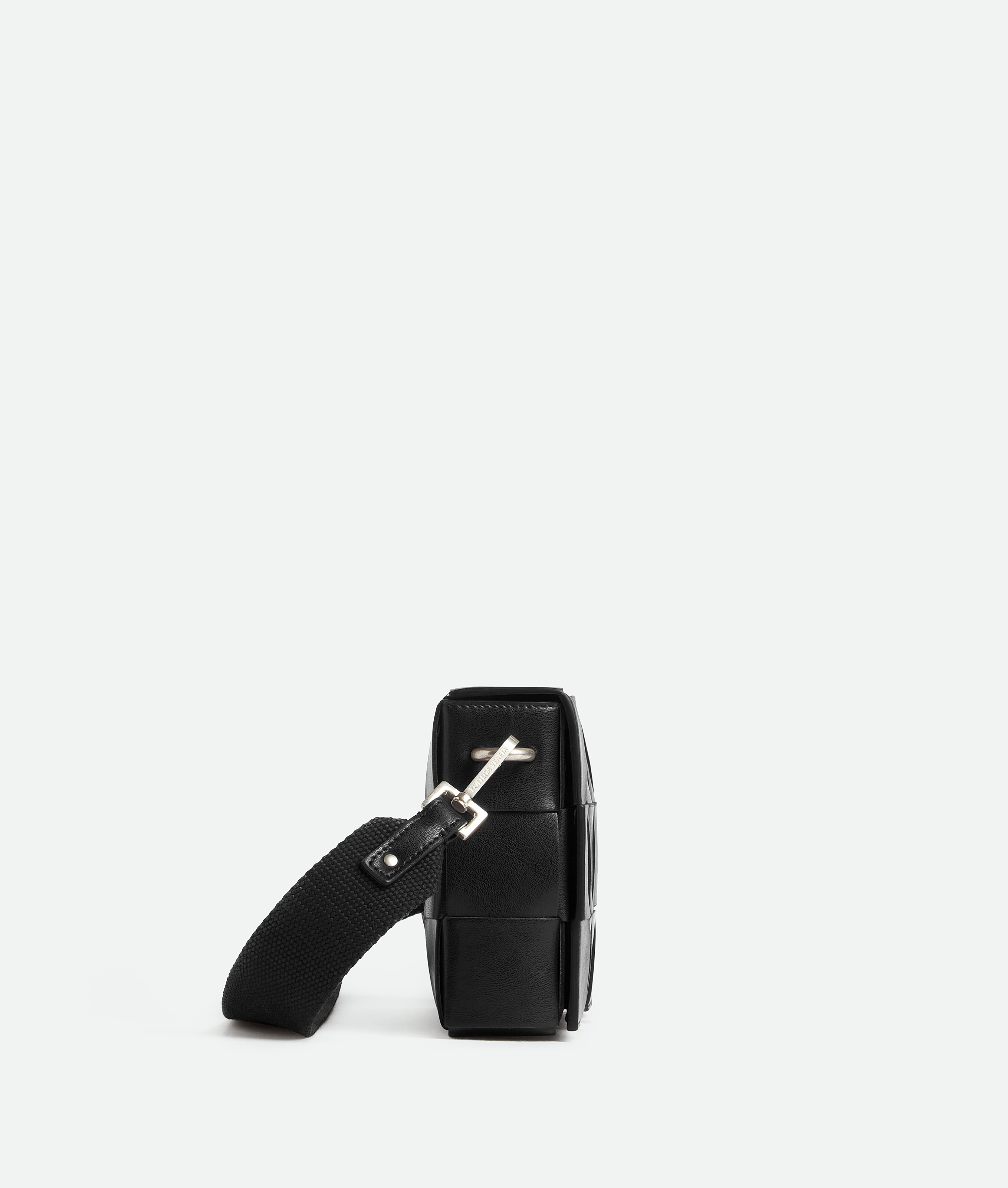 Shop Bottega Veneta Cassette With Versatile Strap In Black