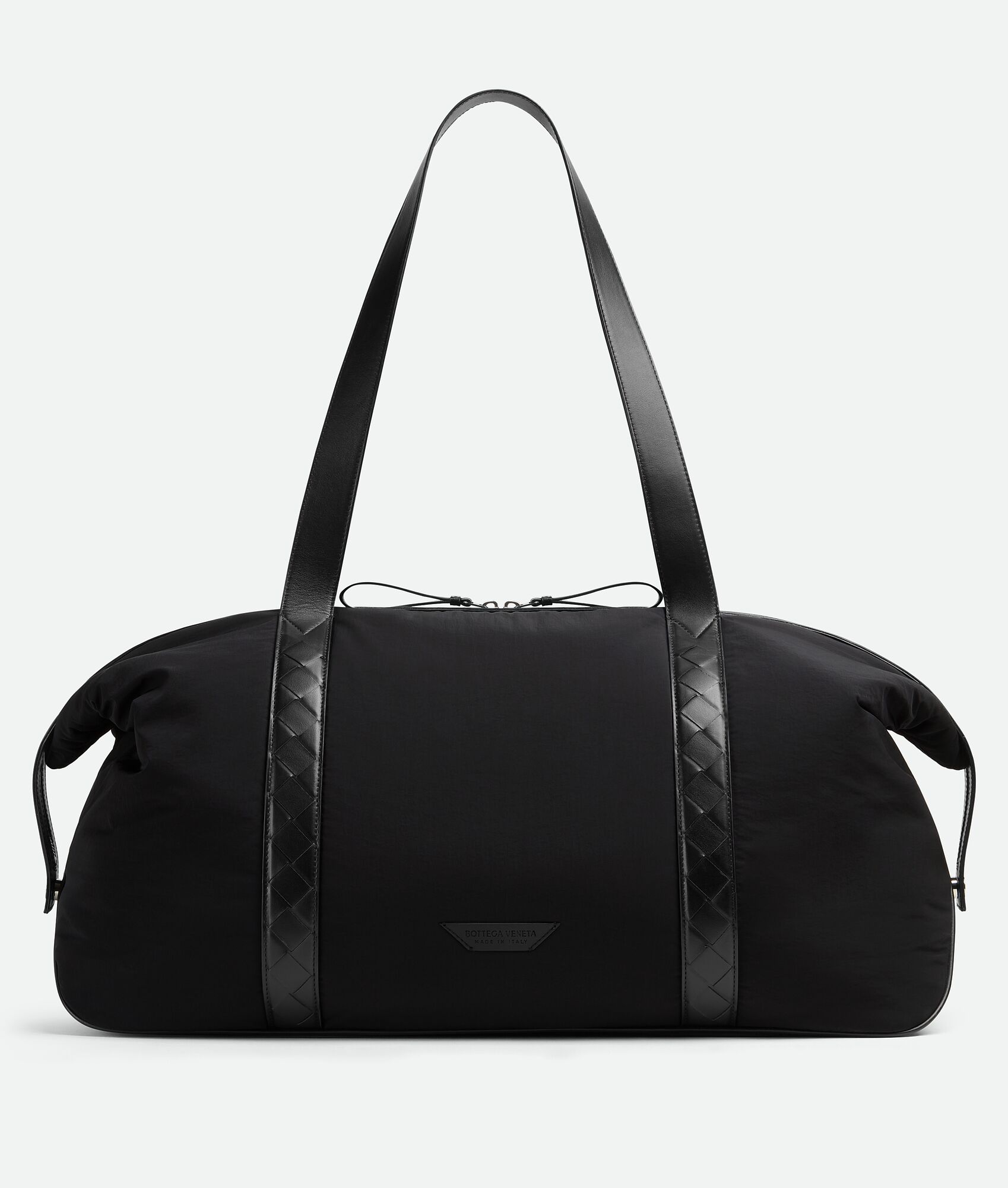 Bottega Veneta® Men's Large Crossroad Weekender in Black. Shop online now.