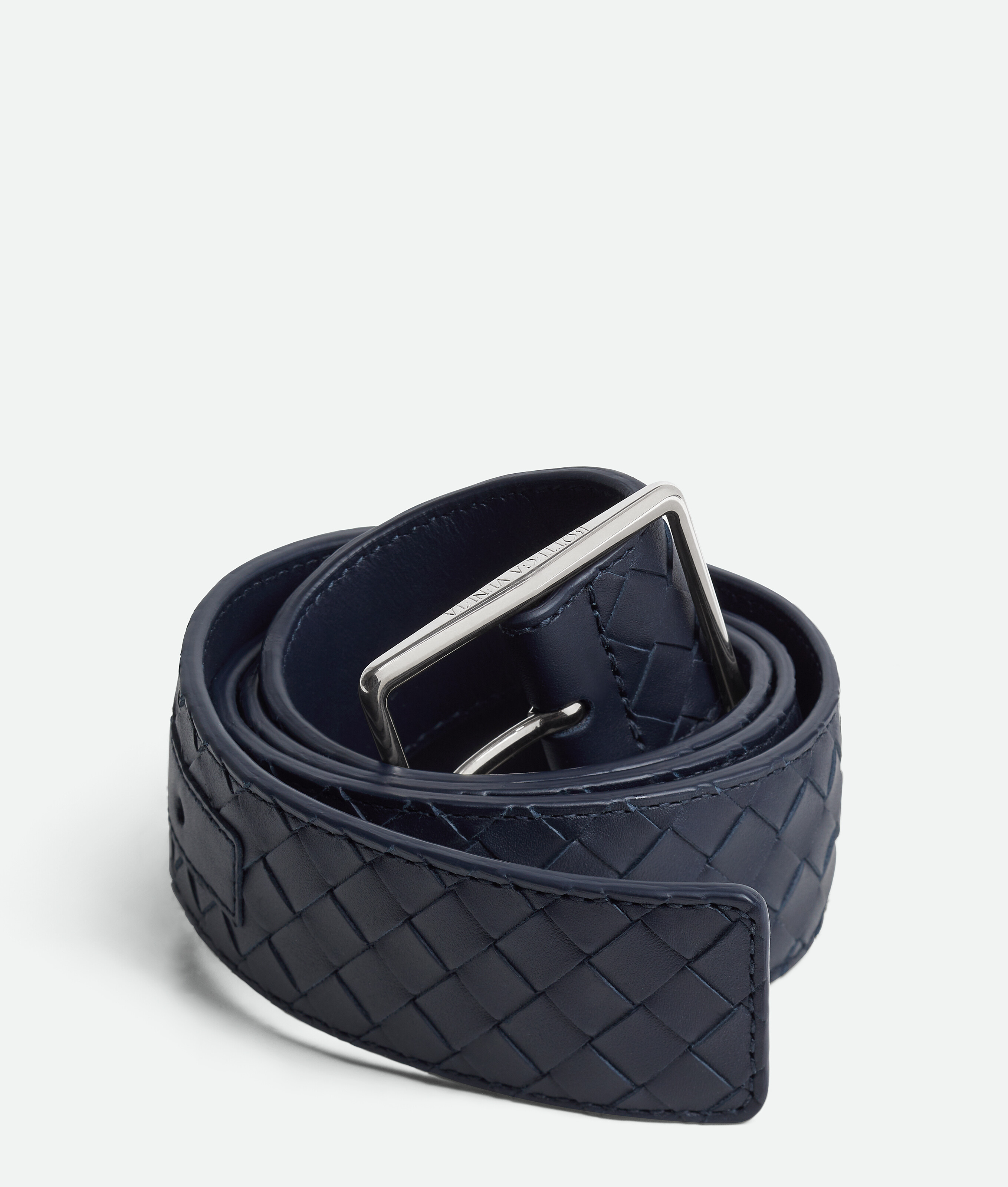 Bottega Veneta Ceinture Intrecciato Piccolo In Space