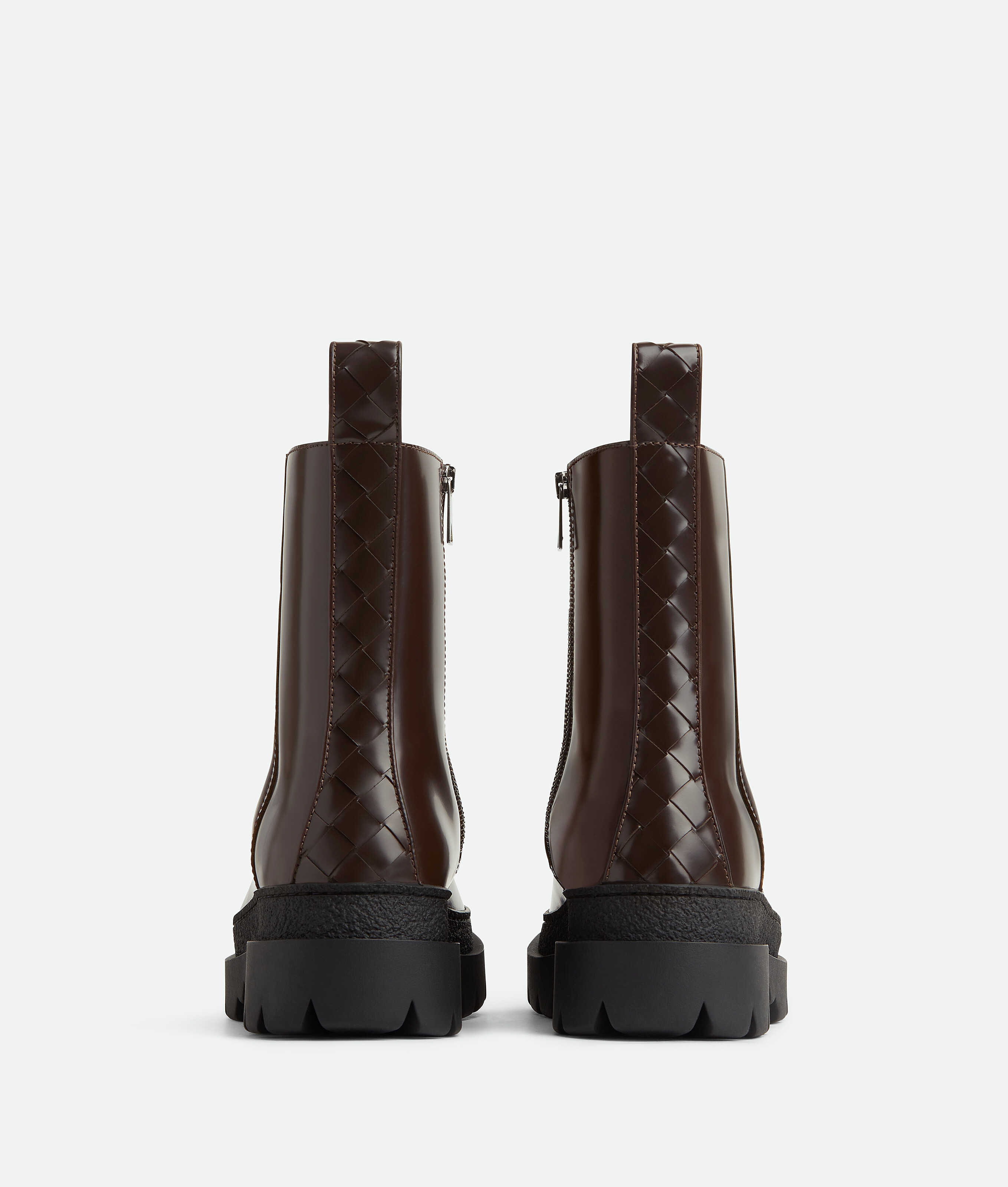 Shop Bottega Veneta Bottines Highway In Brown