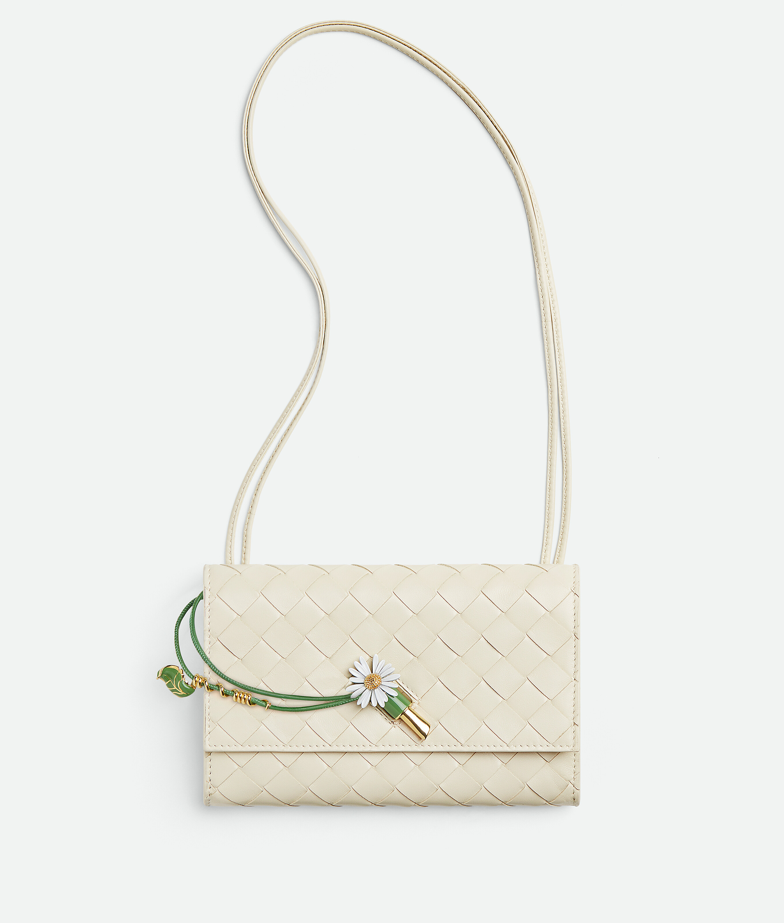 Bottega Veneta Andiamo Daisy Pouch - Sea Salt - Woman
