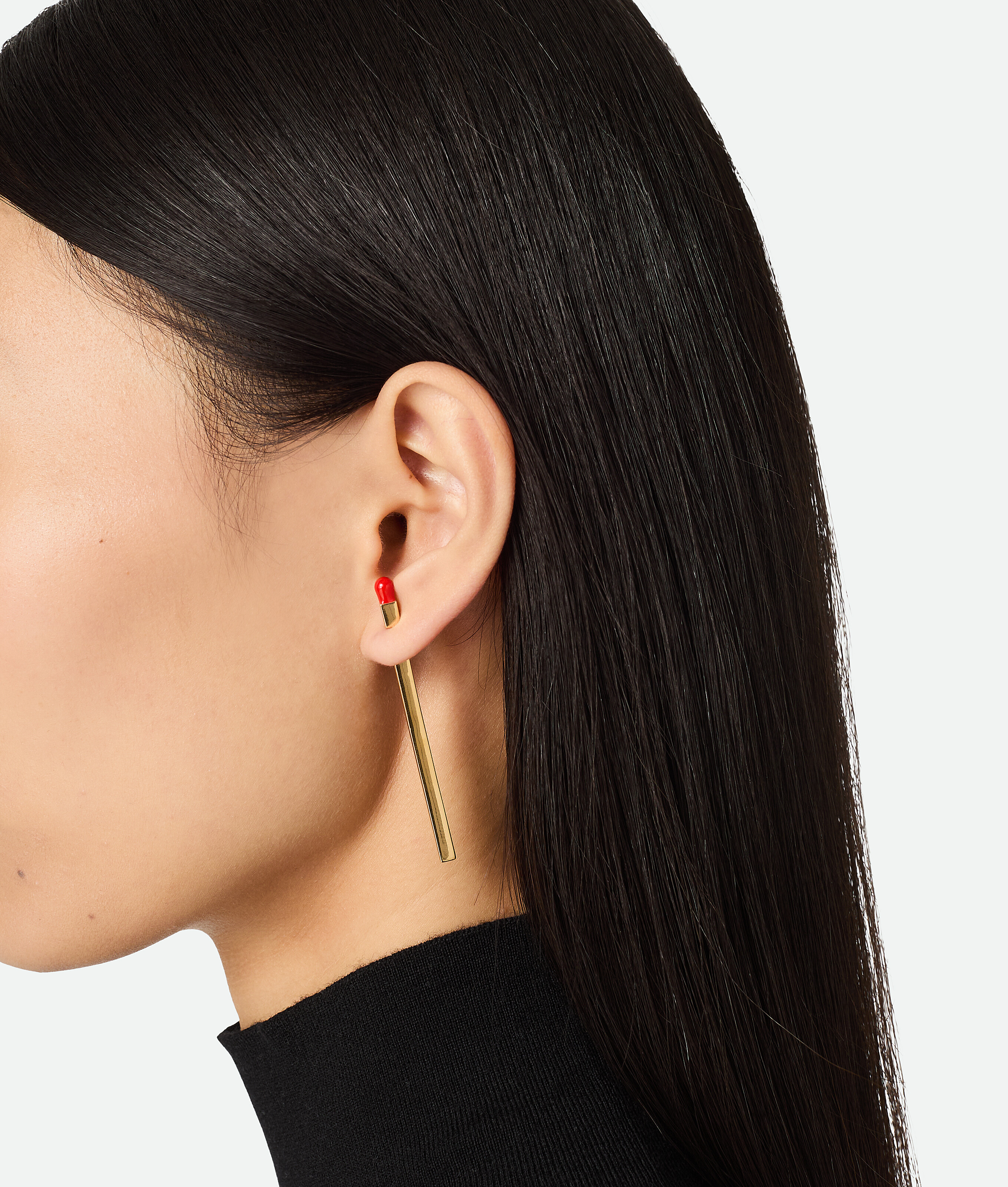 Bottega Veneta Matches Earrings - Syrup - Woman