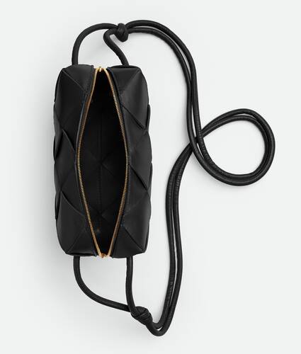 Bottega Veneta® Small Loop Camera Bag in Almond. Shop online now.