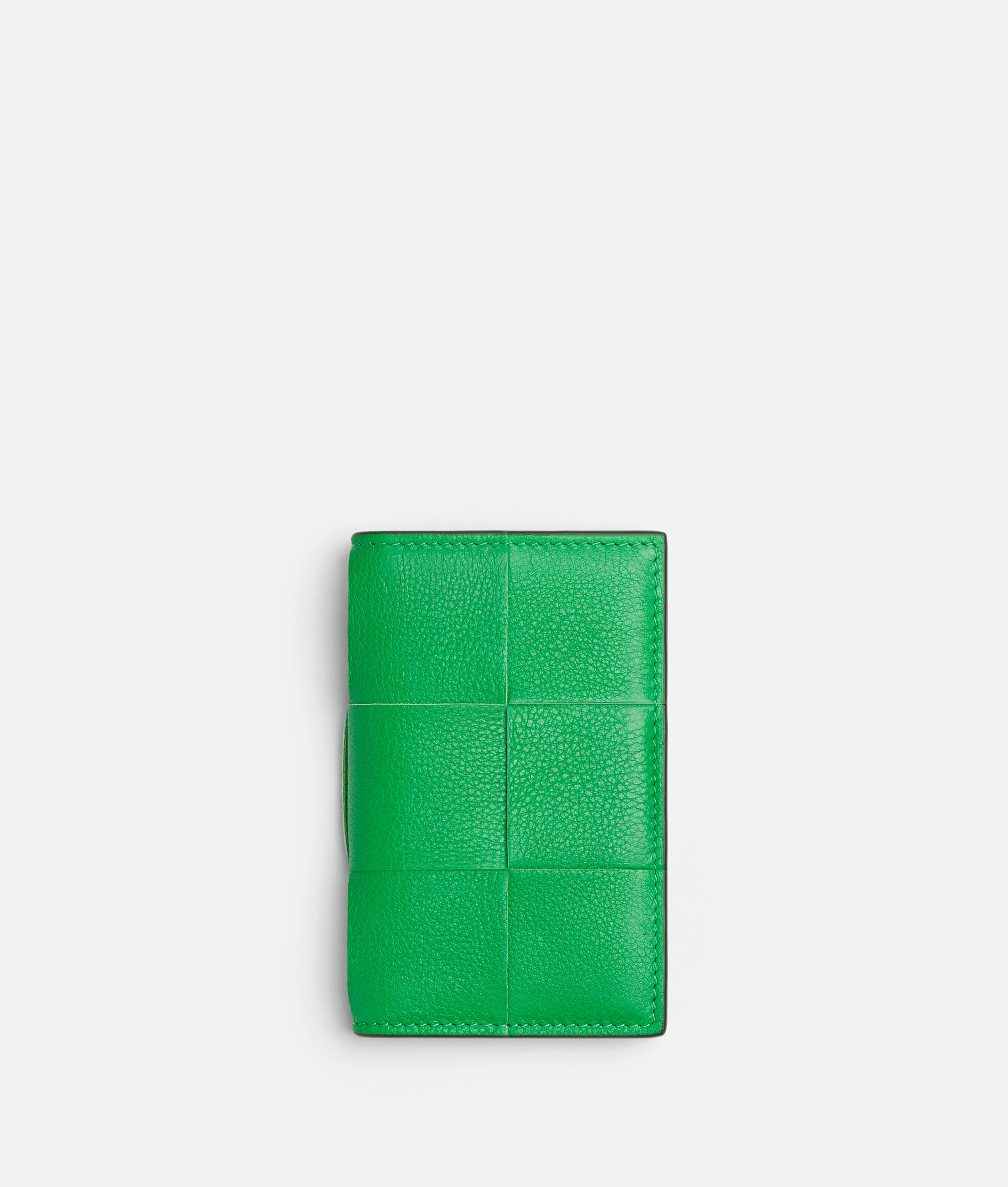 Bottega Veneta Bottega  Veneta Cassette Flap Card Case In Green