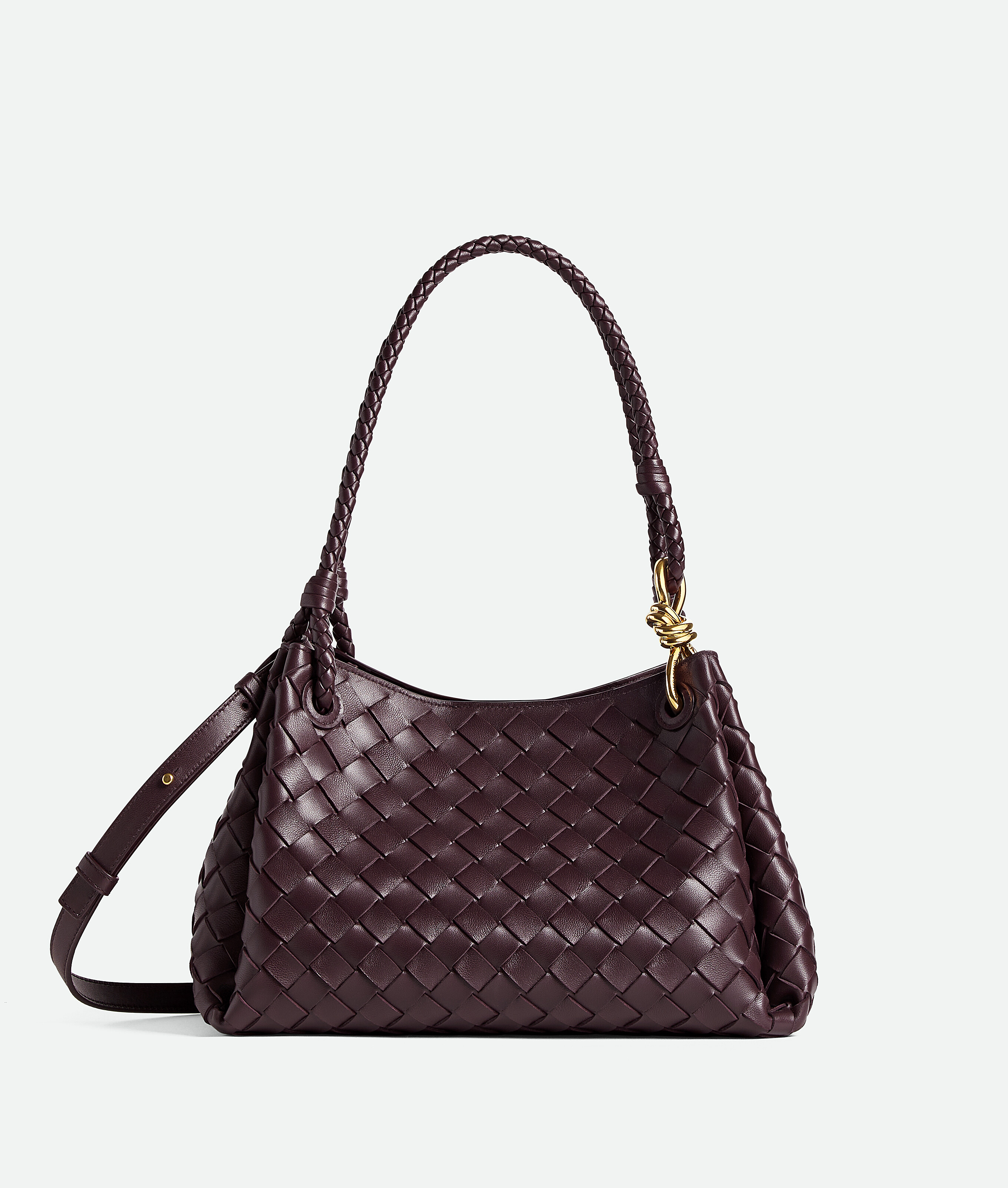 Bottega Veneta Leather Parachute Shoulder Bag
