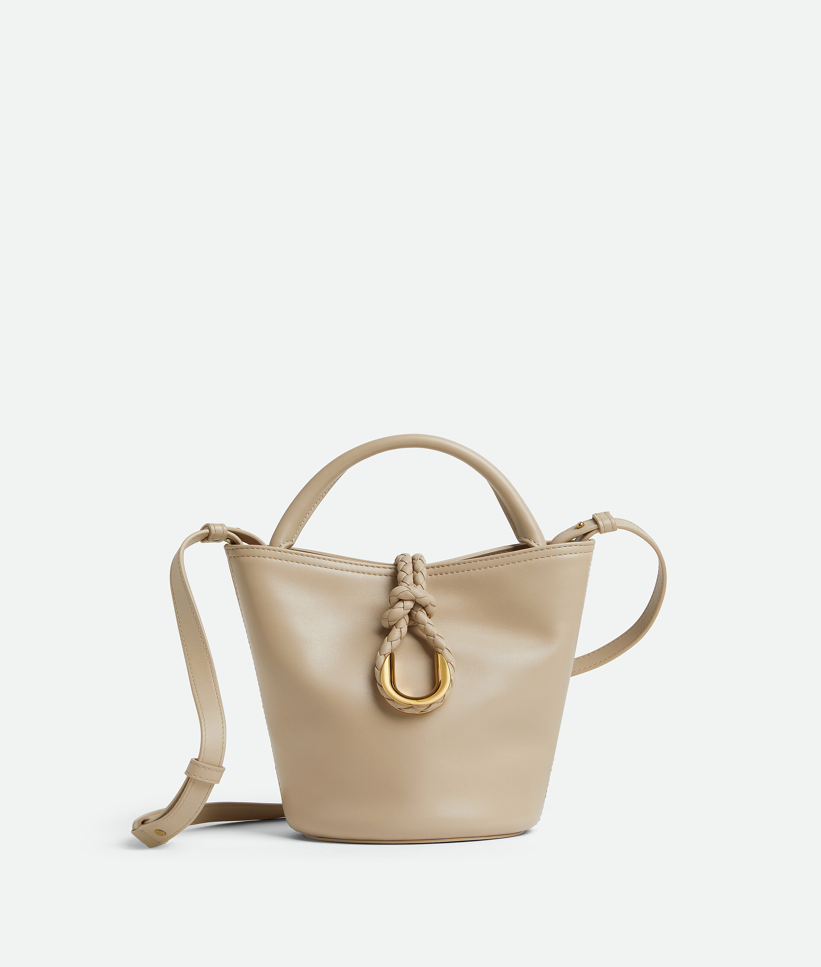 Bottega Veneta Small Liberta Bucket - White - Woman -