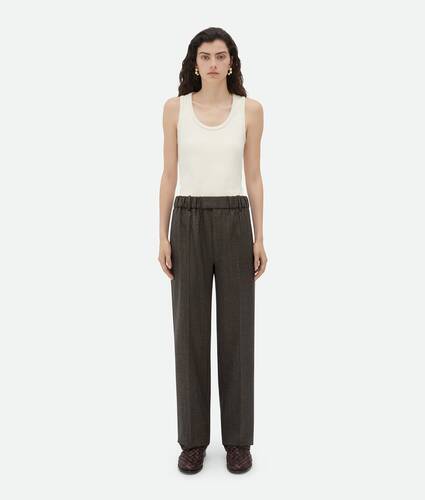 Display a large version of the product image 1 - Houndstooth Wool Trousers
